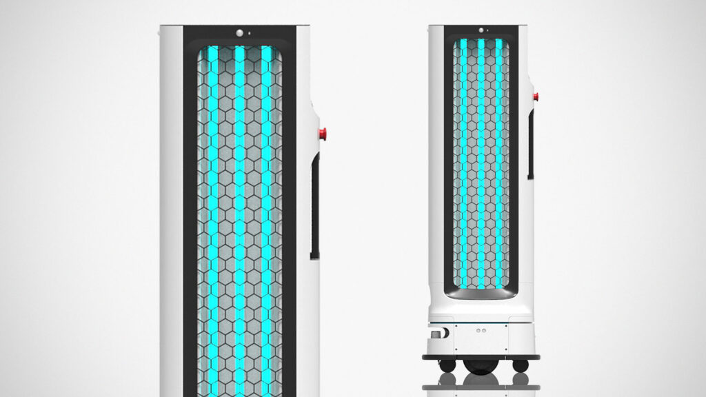 LG Autonomous Disinfecting UV Light Robot
