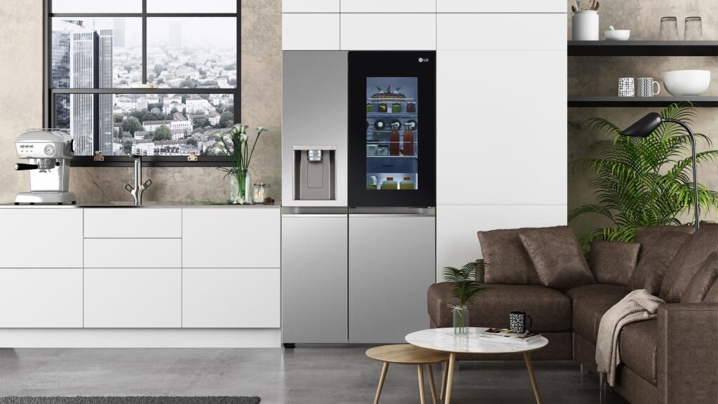 LG InstaView Door-in-Door Refrigerators CES 2021