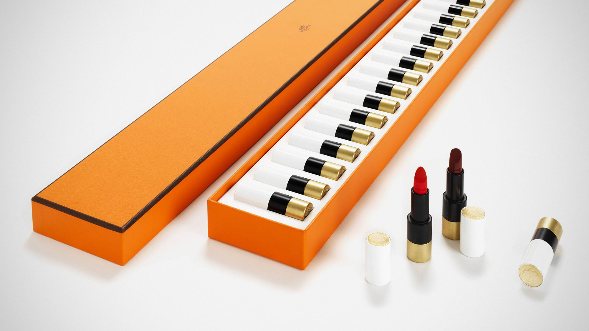 Rouge Hermès 24color Lipstick Piano Set Has More Lipsticks And Shades