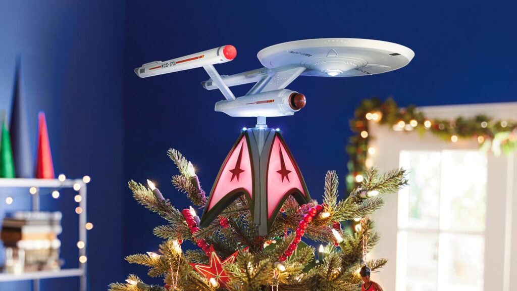 Star Trek USS Enterprise Christmas Tree Topper