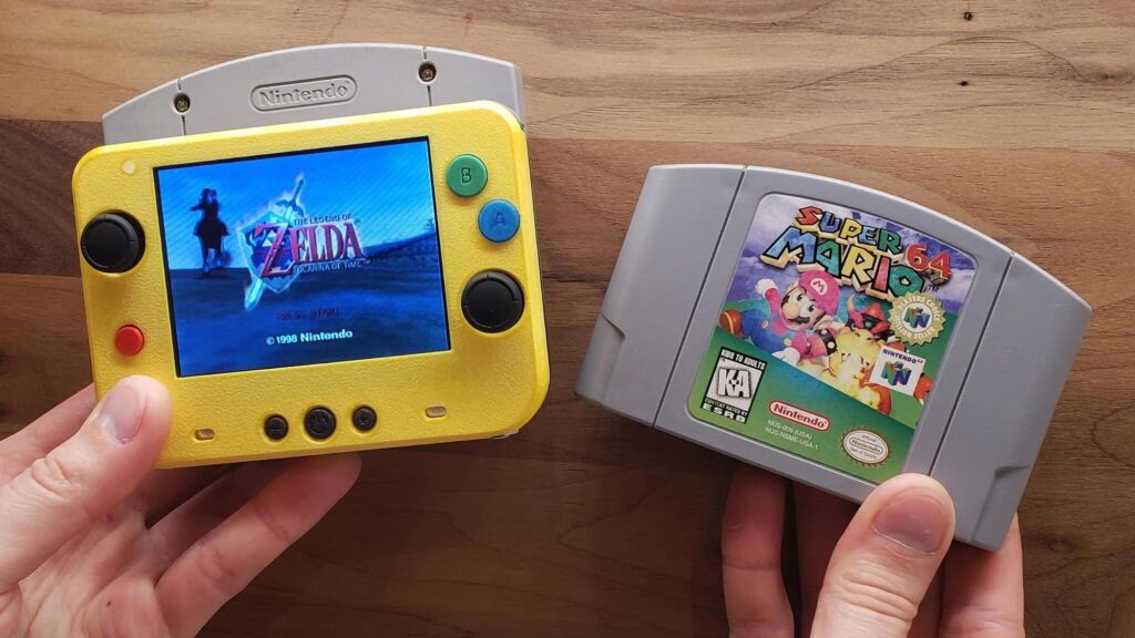 World’s Smallest Nintendo 64 Portable by GmanModz