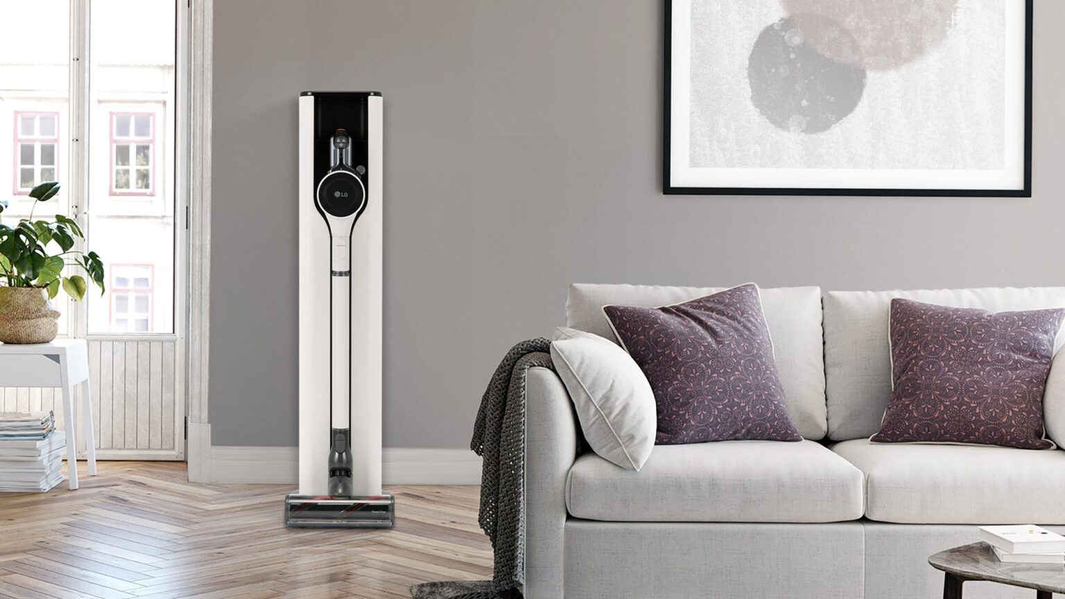 LG’s Latest CordZero Stick Vacuum Cleaner Has A Charging Stand That