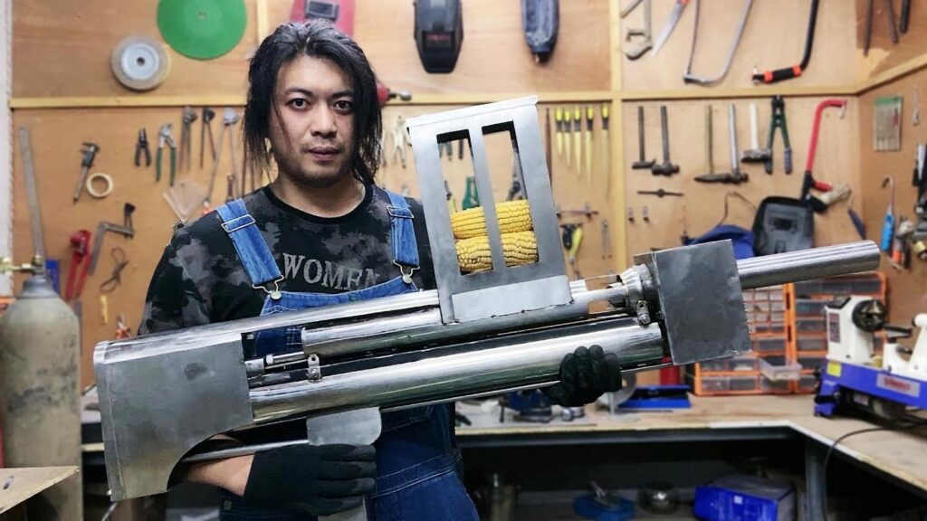 Corn Kernel Removal Tool by Handy Geng