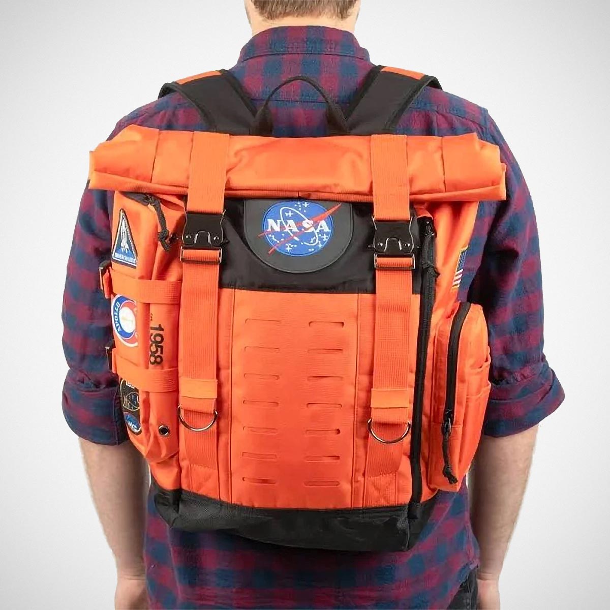 NASA Flight Suit Rolltop Backpack