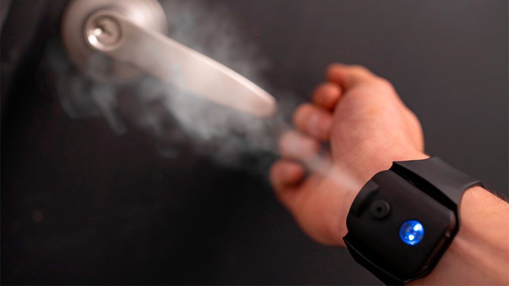 SprayCare Disinfectant Band Kickstarter