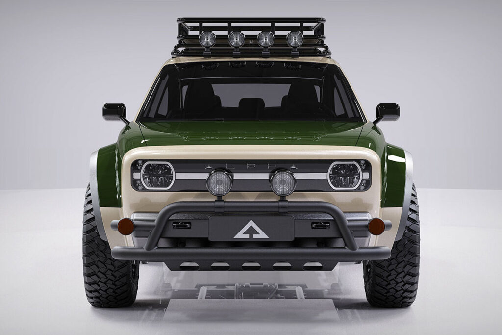 Alpha Jax Rugged Electric Vehicle