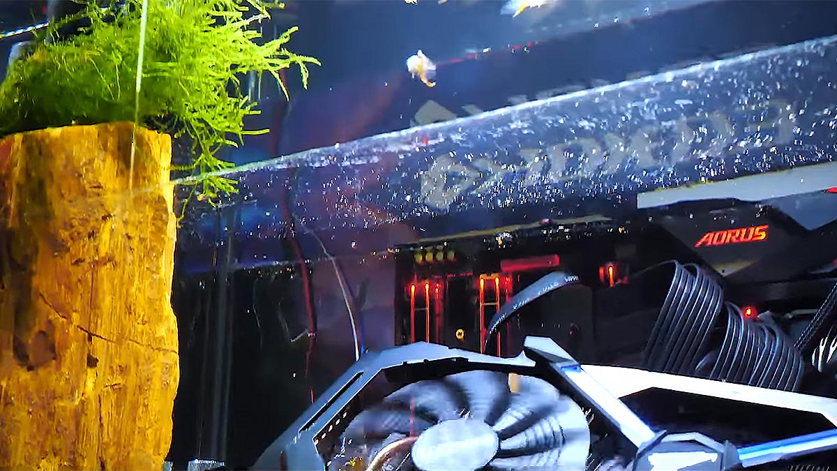 This Custom Fish Tank Personal Computer From 2017 Still Blows My Mind