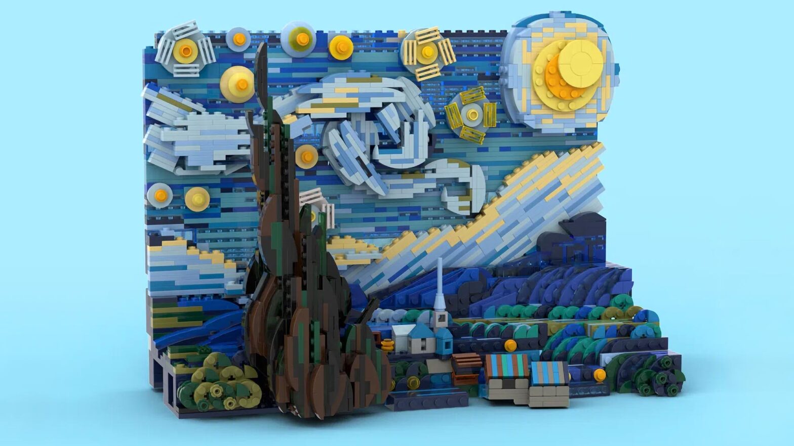 Vincent van Gogh’s Starry Night Painting Goes 3D, Set To An