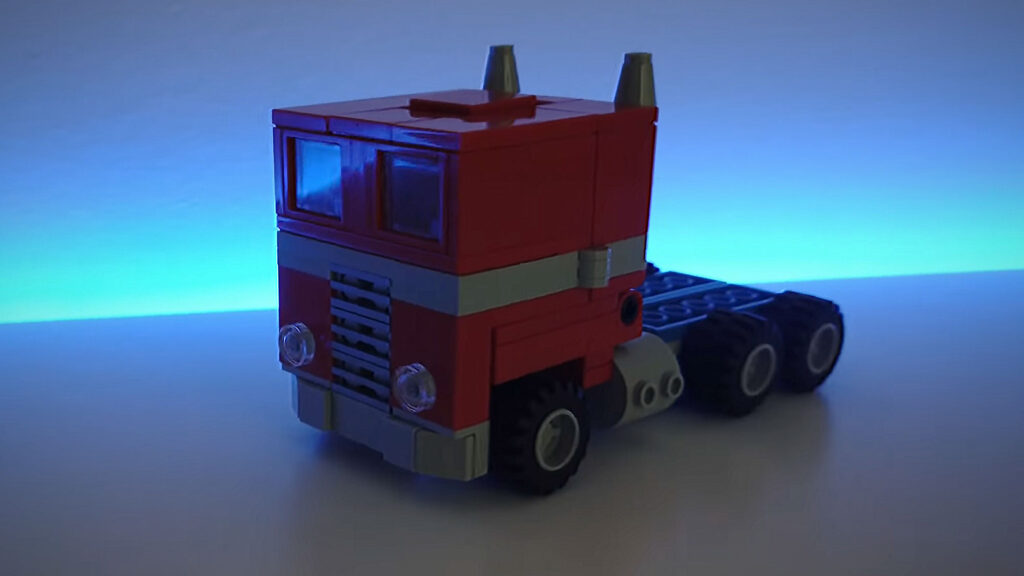 Building A Transforming Transformers Out of LEGO