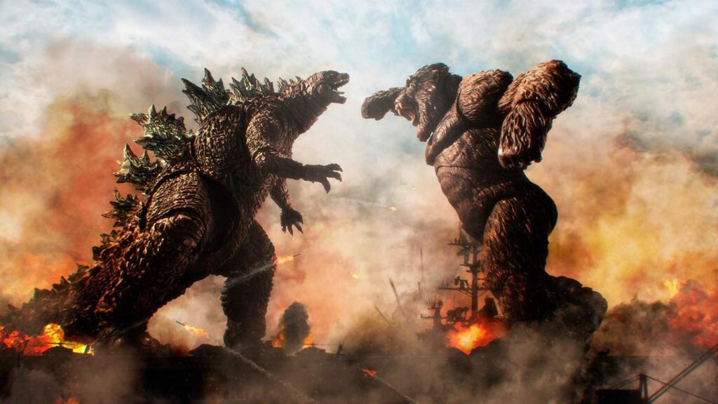S.H.MonsterArts Godzilla vs. Kong Collectible Figures