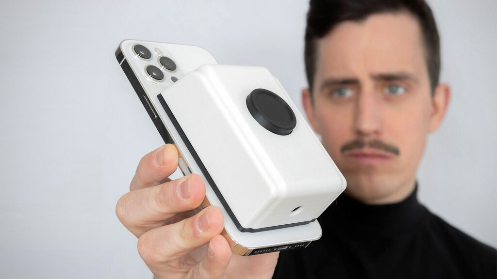 The Hook Shot And MagSafe Sanitizer by Unnecessary Inventions