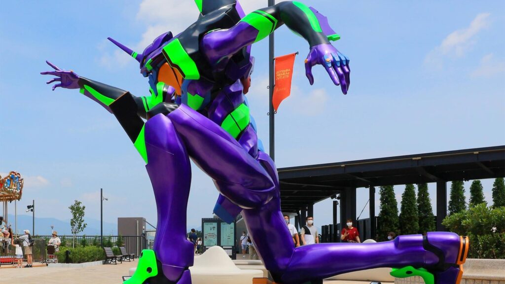 3-meter Tall Evangelion Statue Goes Up Japan