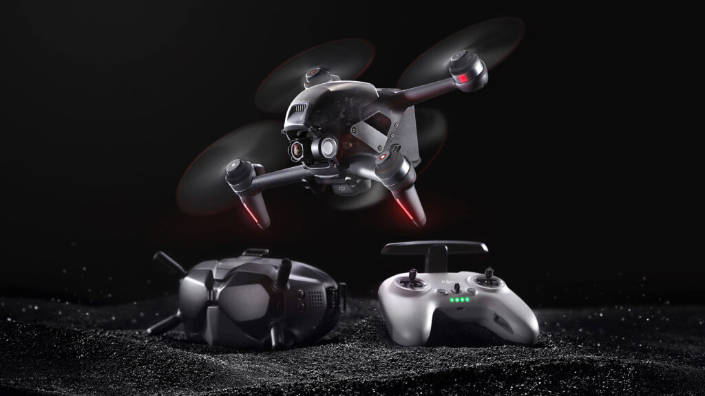 DJI FPV Imaging Drone and FPV Drone Hybrid