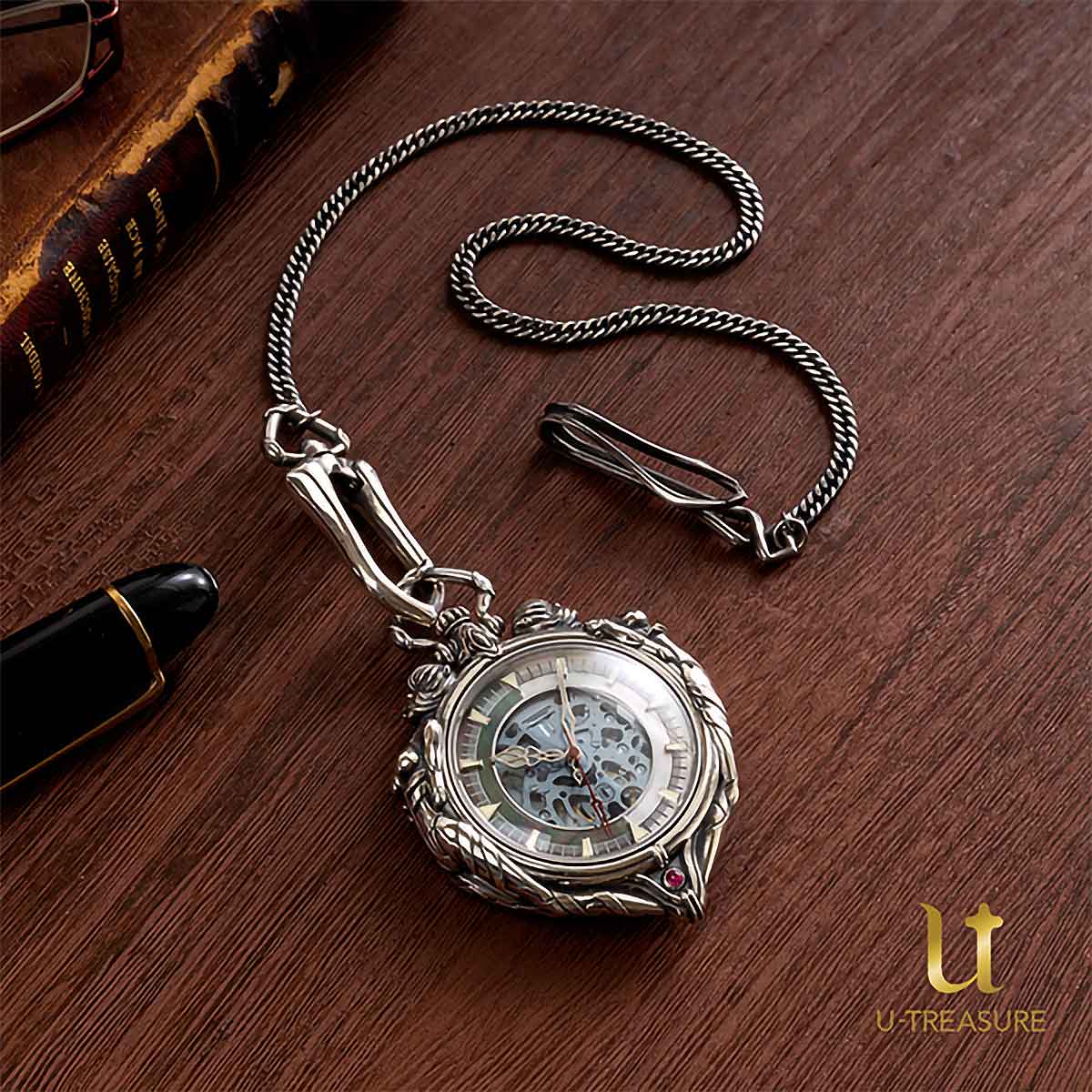 EVA x U-Treasure Rei Ayanami Pocket Watch