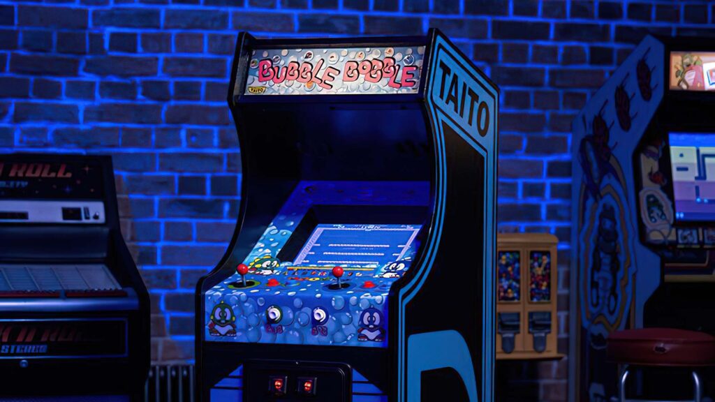 Official Bubble Bobble Quarter Scale Arcade Cabinet