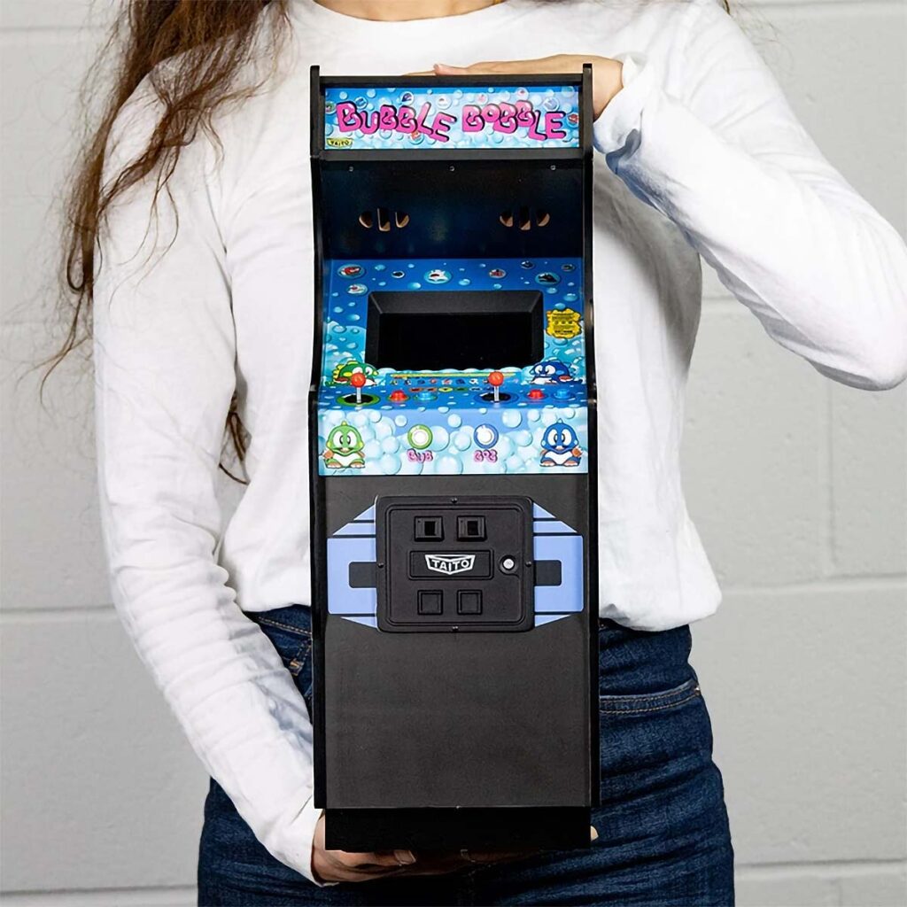 Official Bubble Bobble Quarter Scale Arcade Cabinet