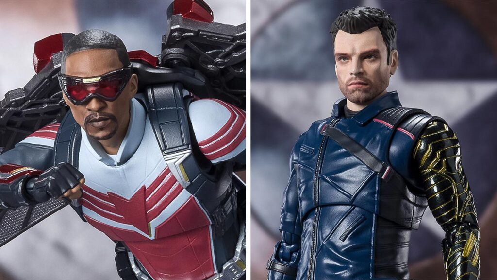 S.H.Figuarts The Falcon and Winter Soldier Figures