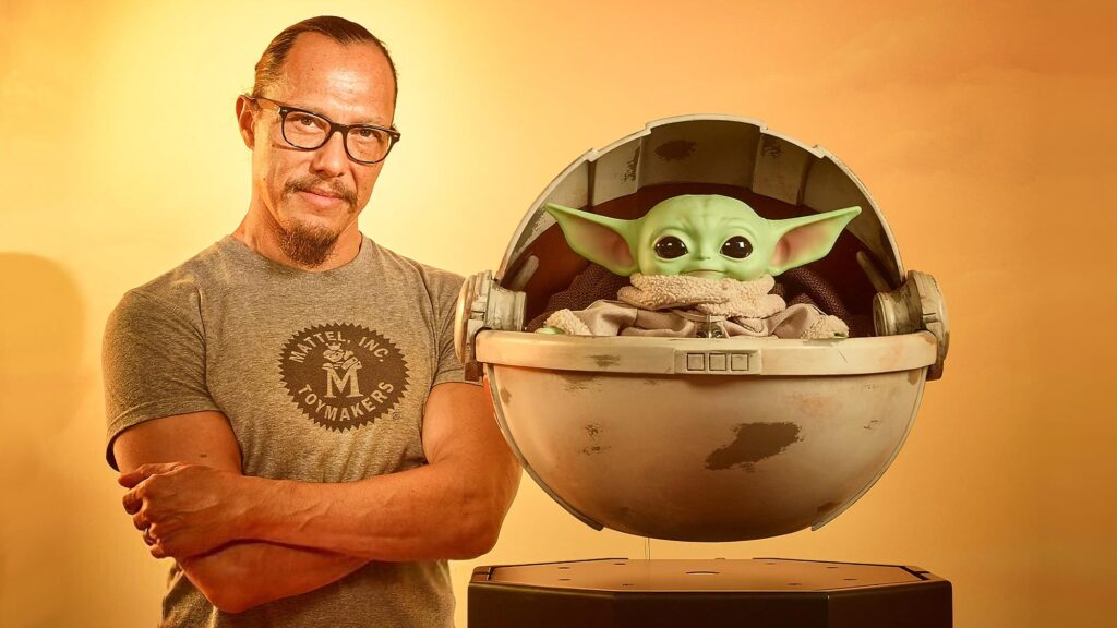 The Mandalorian The Child In Floating Hover Pram