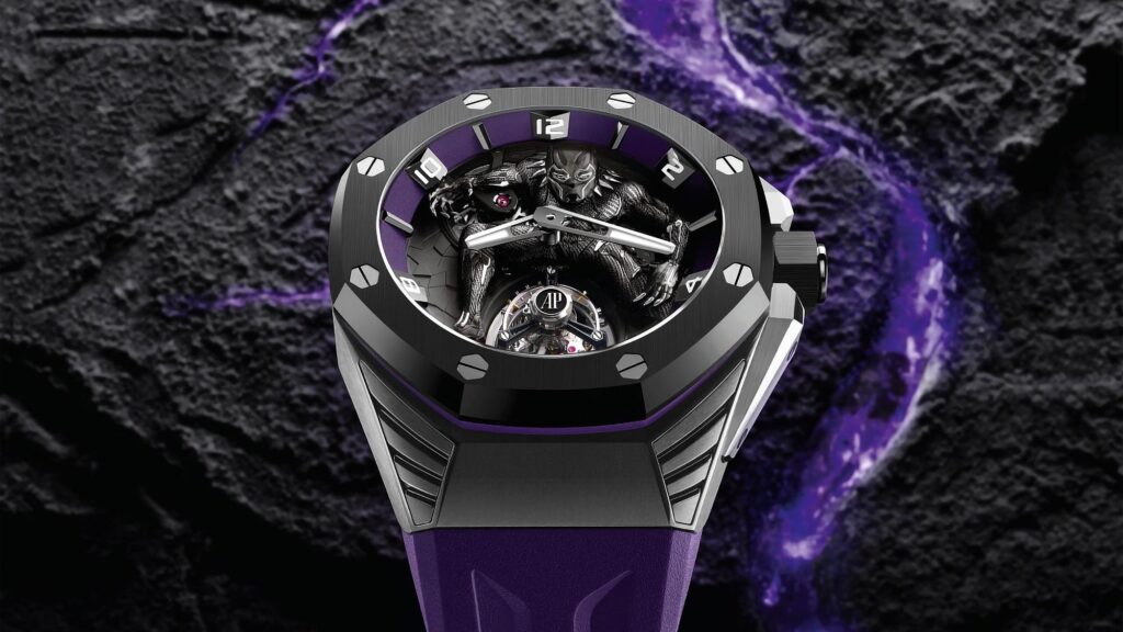 Audemars Piguet x Marvel Royal Oak Concept Black Panther Flying Tourbillon