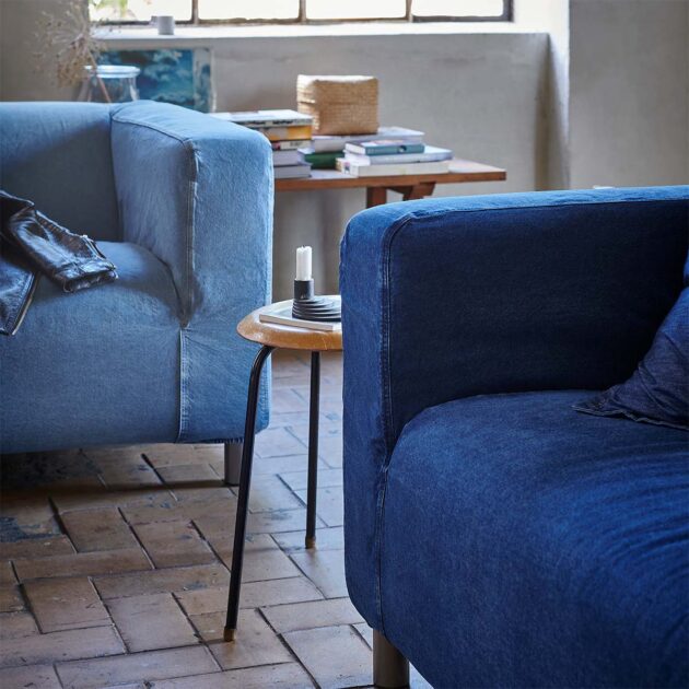 IKEA Partnered With MUD Jeans To Create KLIPPAN Sofa Cover Made From