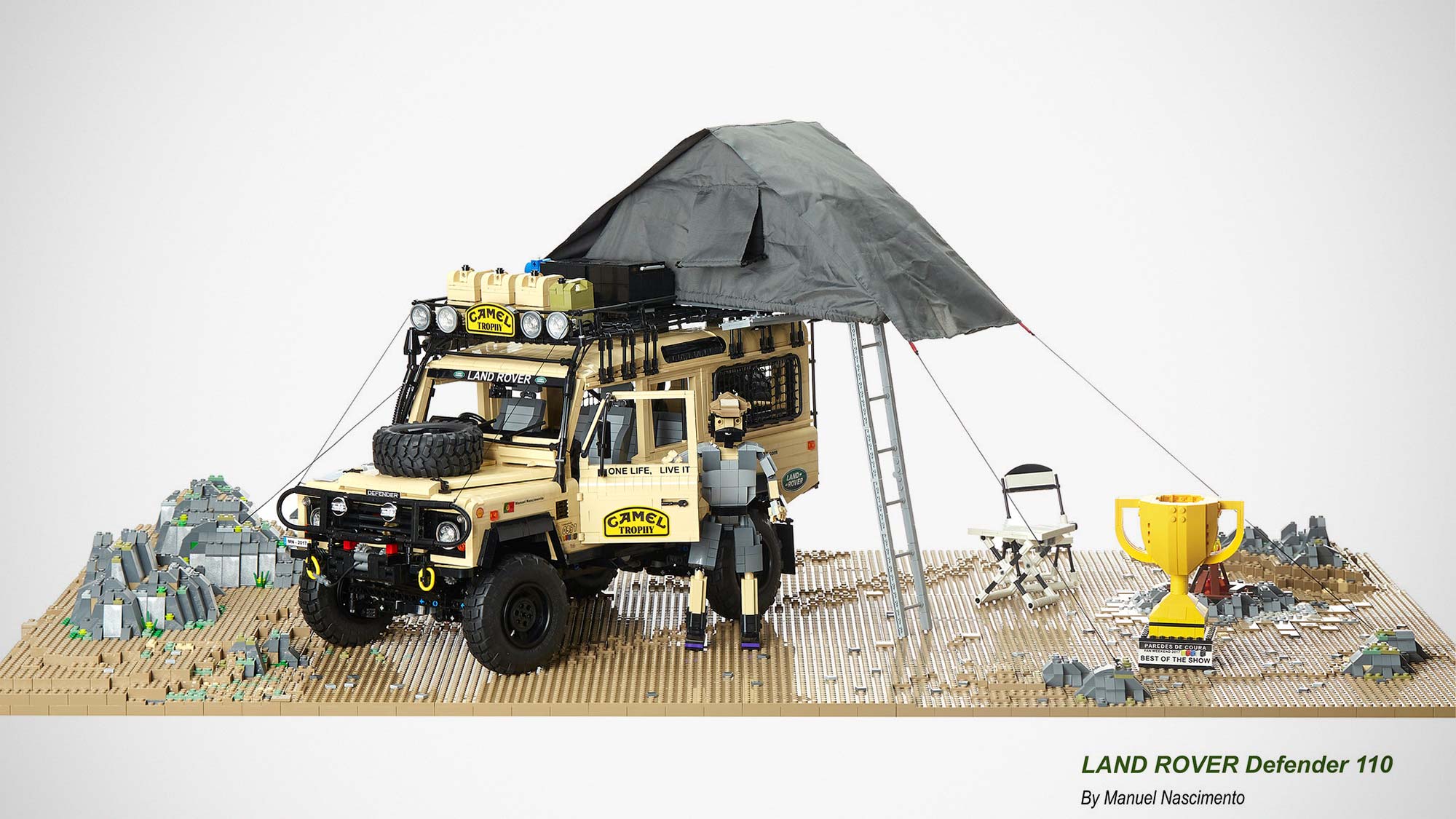 LEGO Land Rover Defender 110 by Manuel Nascimento