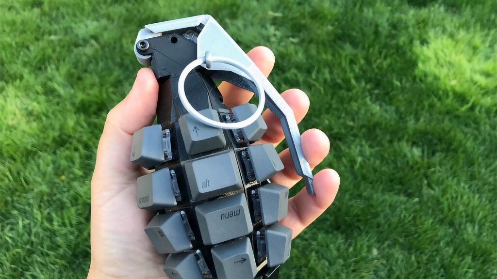 Pineapple Grenade Mechanical Keyboard