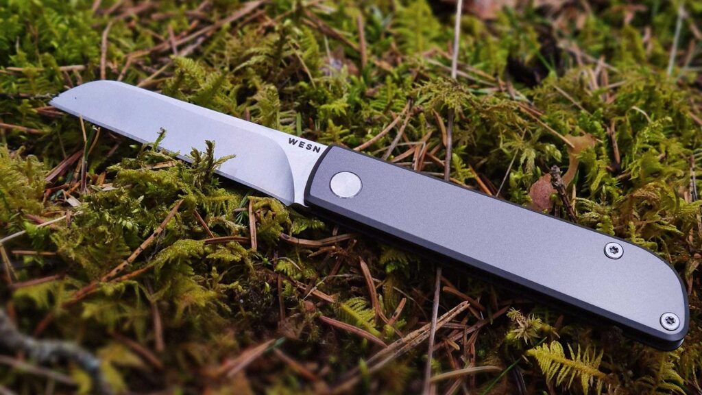 The WESN Samla A Compact, Lightweight Folding Pocket Knife For Food