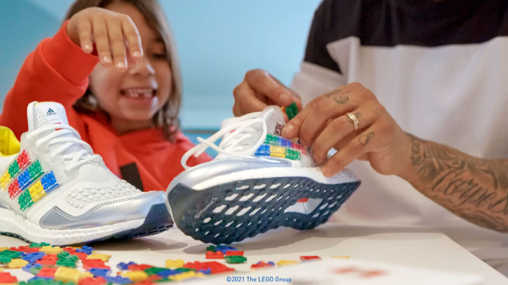 ultraboost dna x lego plates