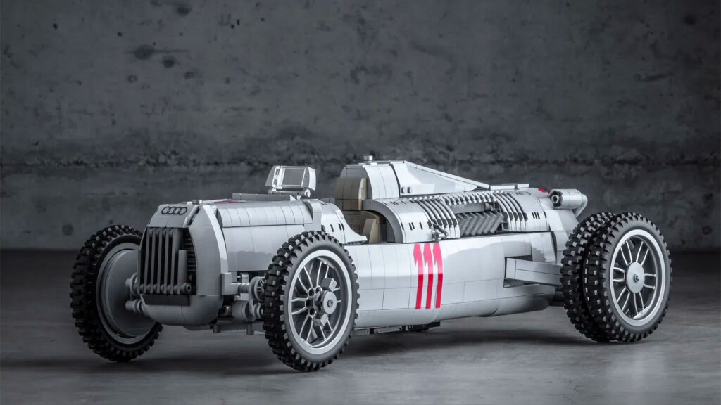 Custom LEGO Auto Union Type C Race Car