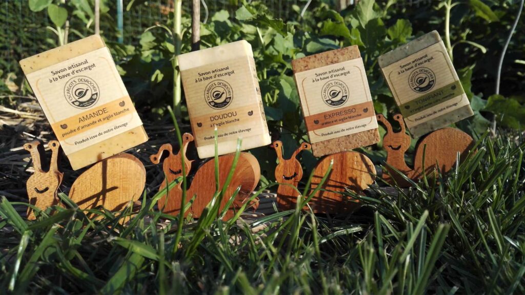 Les Escargots Desrocher Snail Slime Soap