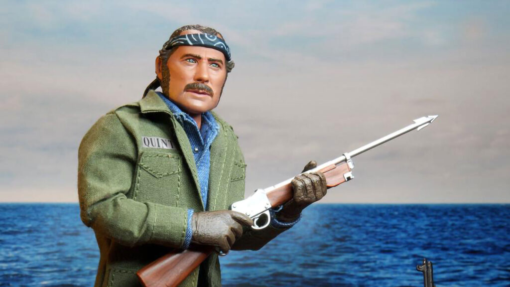 NECA JAWS Quint Clothed Action Figure