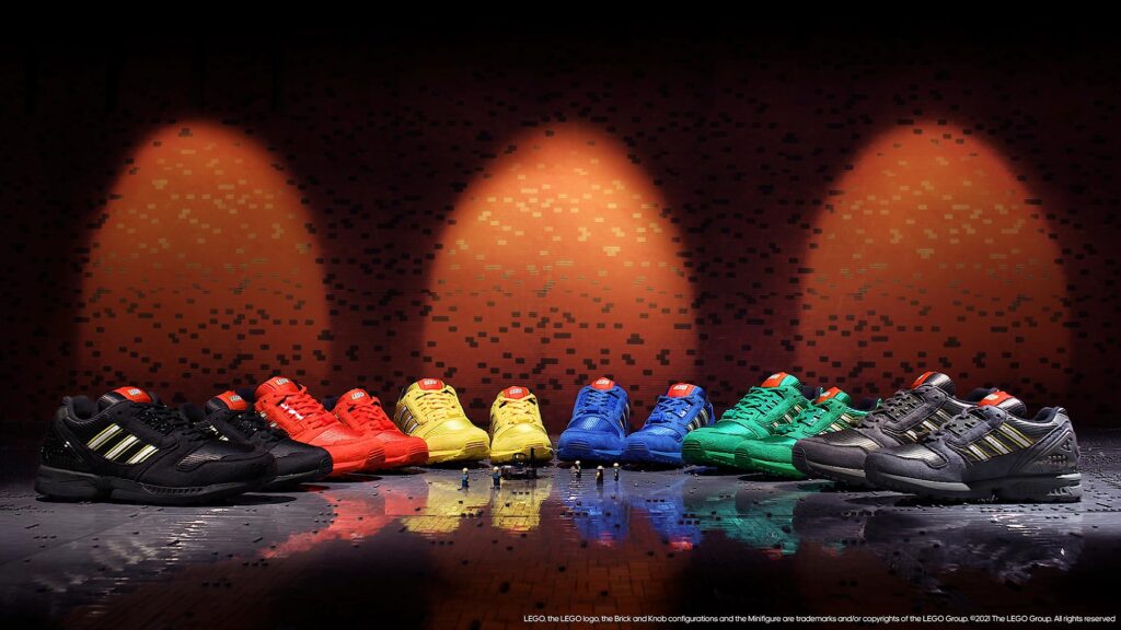 adidas Originals x LEGO ZX 800 ‘Bricks’ Collection