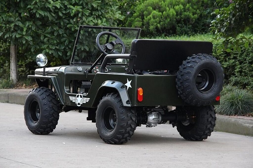 Mini Replica Jeep Willy Electric Vehicle