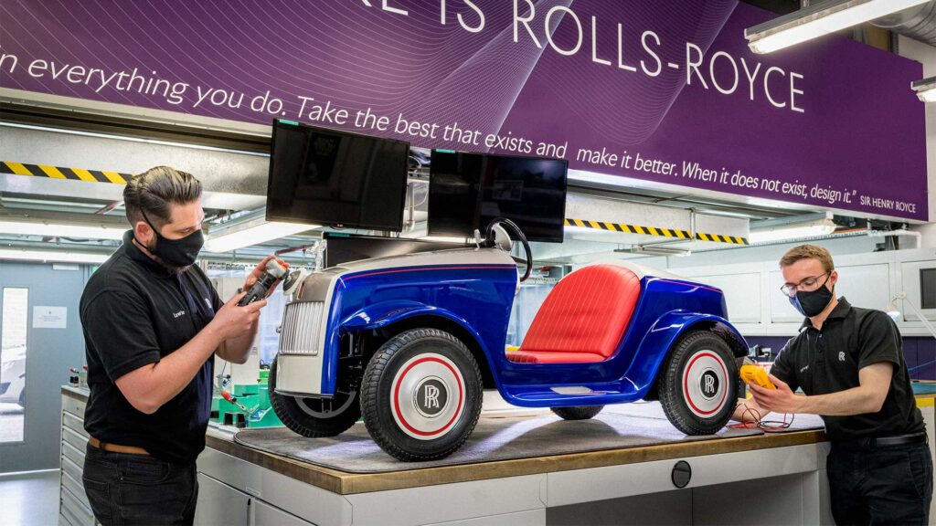 Rolls-Royce Kiddie Ride Serviced
