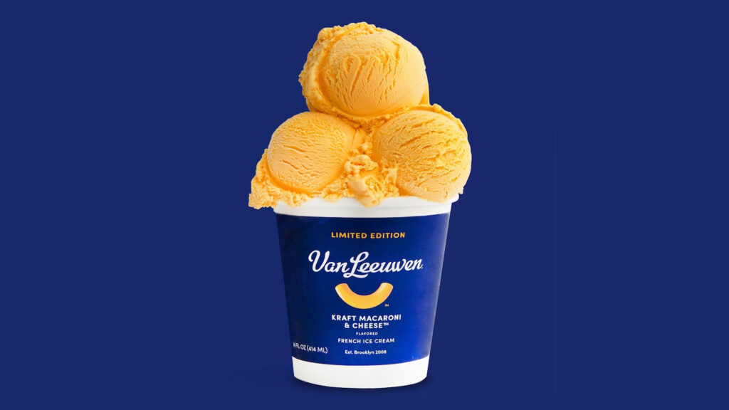 Kraft Macaroni & Cheese Ice Cream