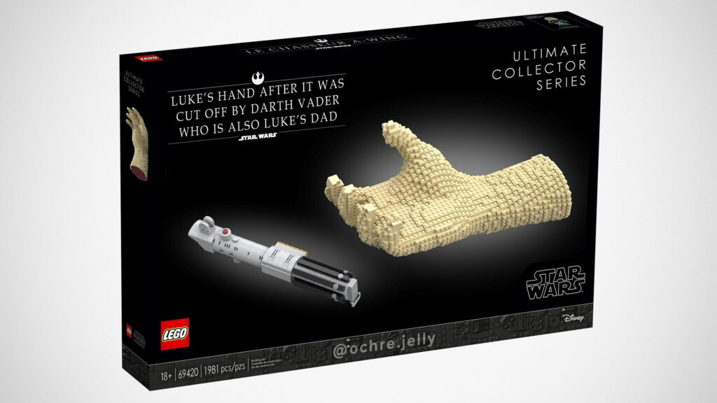 LEGO Luke’s Hand Ultimate Collector Series