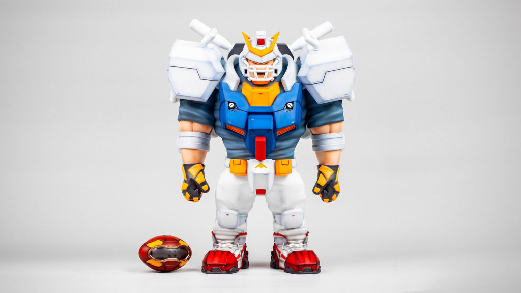 Lowfool Gundam Parody Vinyl Figure