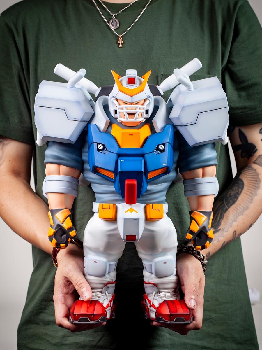 Lowfool Gundam Parody Vinyl Figure