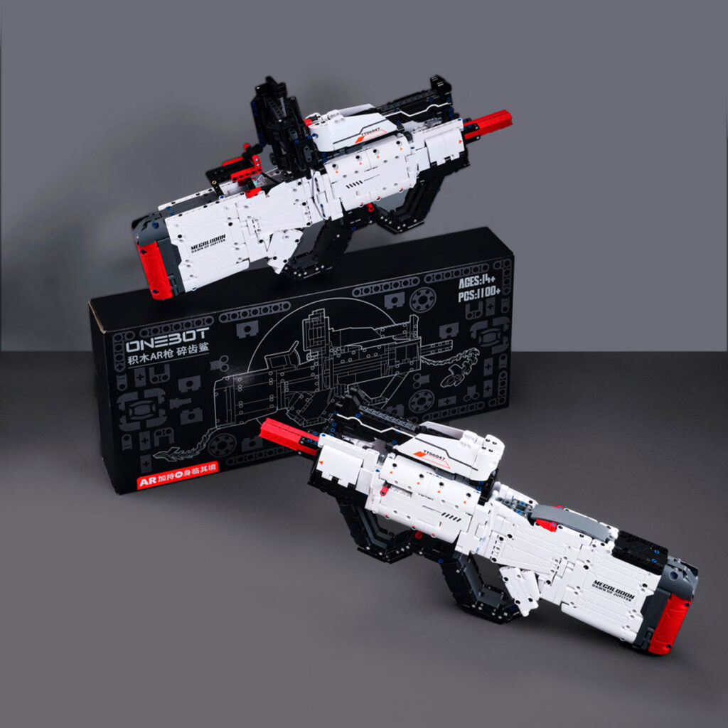 ONEBOT Is A LEGO Technic Style Augmented Reality Toy Gun That Shoots