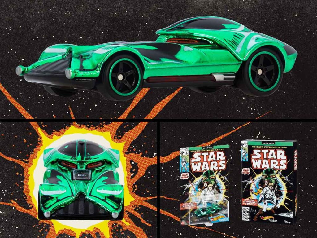 Star Wars Green Darth Vader Character Car