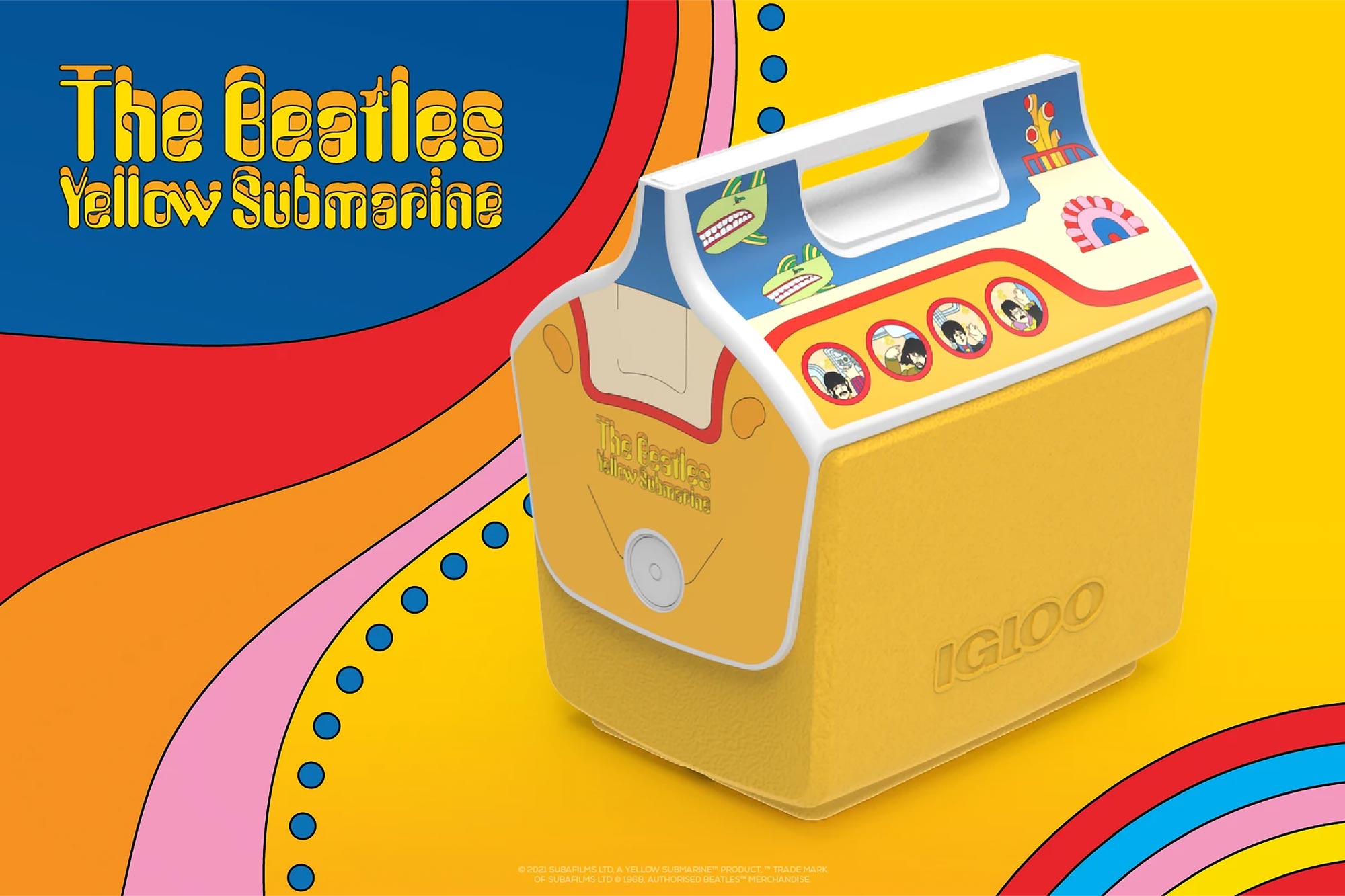 The Beatles Yellow Submarine Igloo Coolers