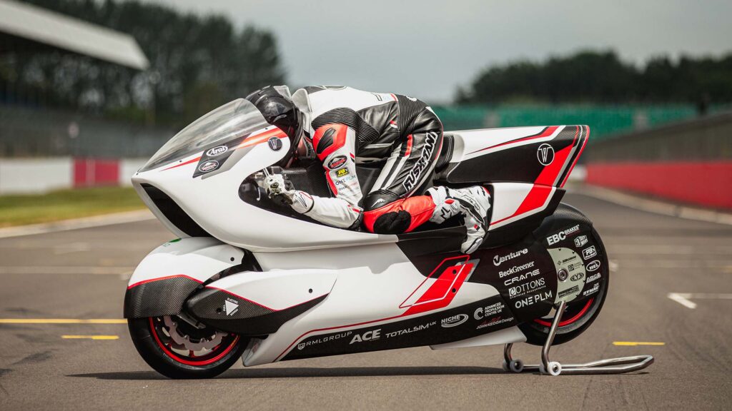 White Motorcycle Concepts Electric Motorcycle