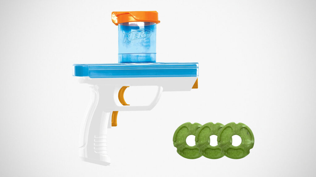Hasbro NERF Catnip Disc Blaster Cat Toy