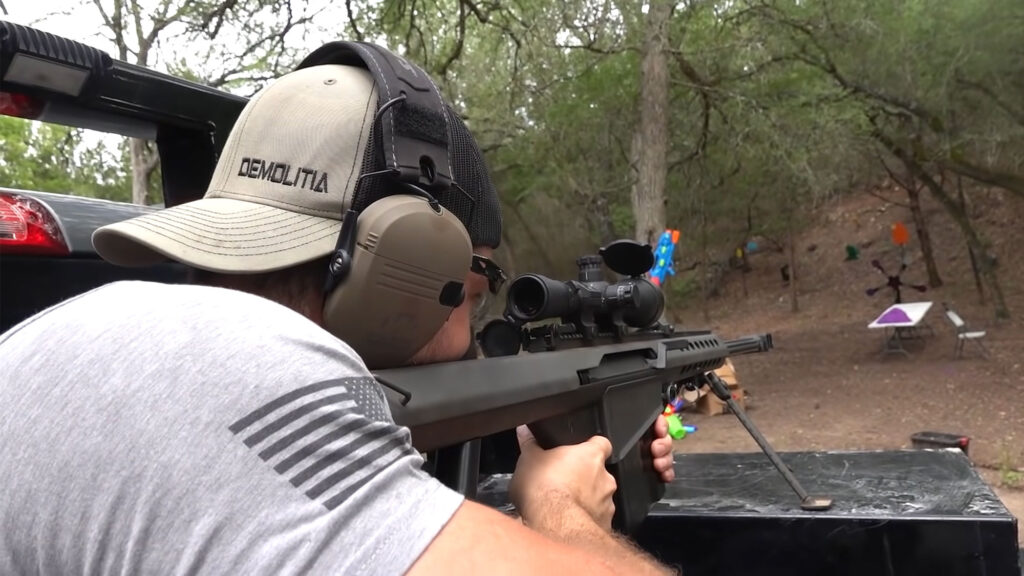 Kinetic Sand Stops Bullet DemolitionRanch