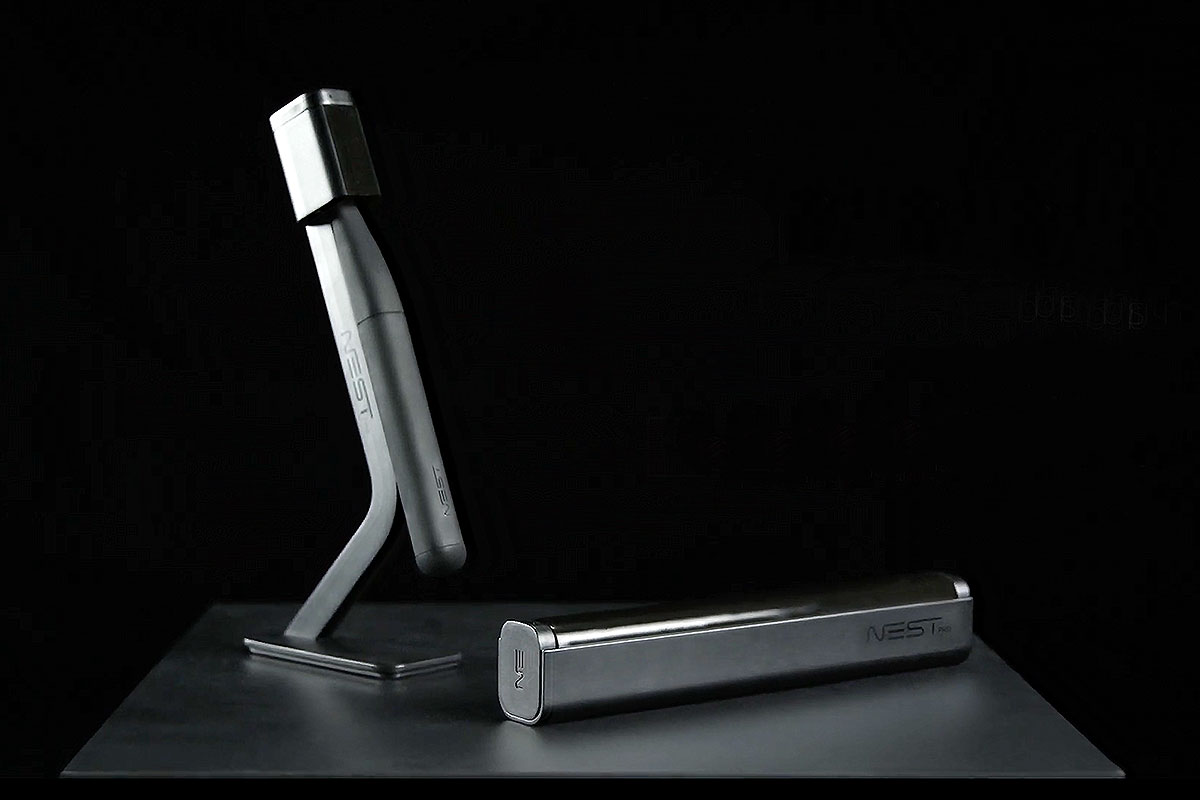 One Less Thing To Bring For Travel Selfdispensing UVC Toothbrush