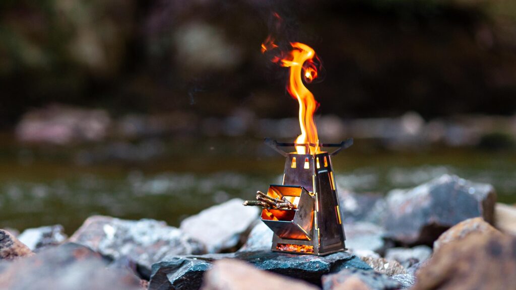 By Arnaud FireTower Folding Rocket Stove