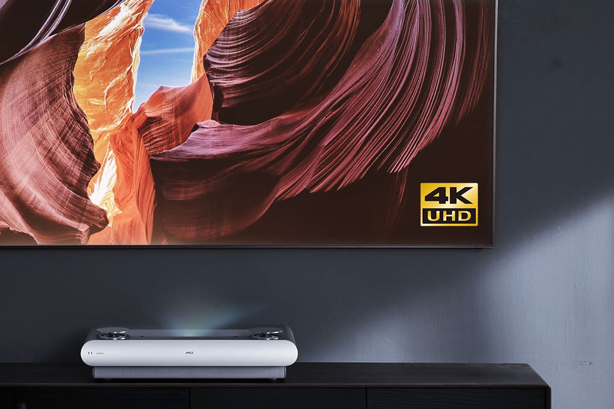 JMGO U2 Series 4K TriColor Laser TV Projector Boasts An Epic 114 BT