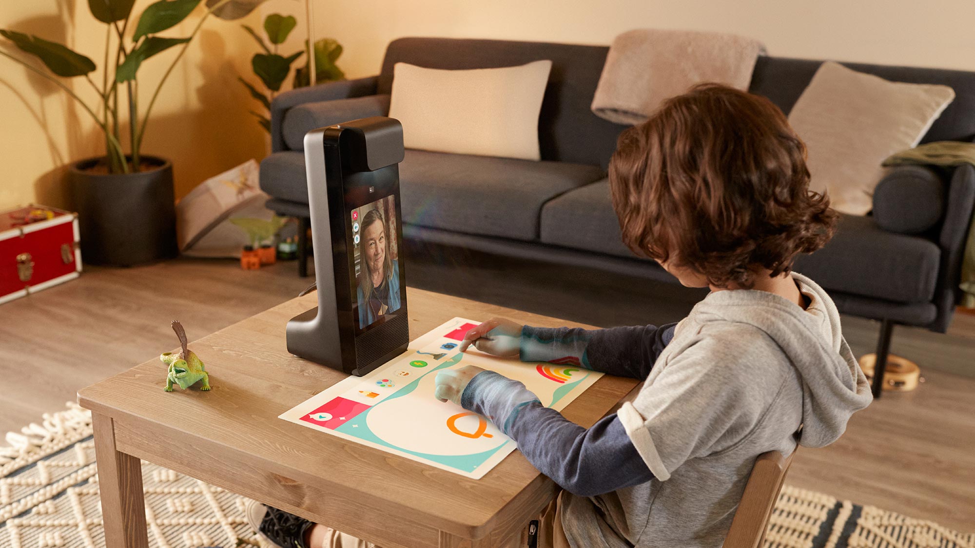 Amazon Glow Interactive Projector with Video Call