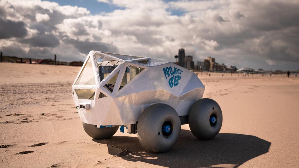 BeachBot Cigarette Butts Picking Robot
