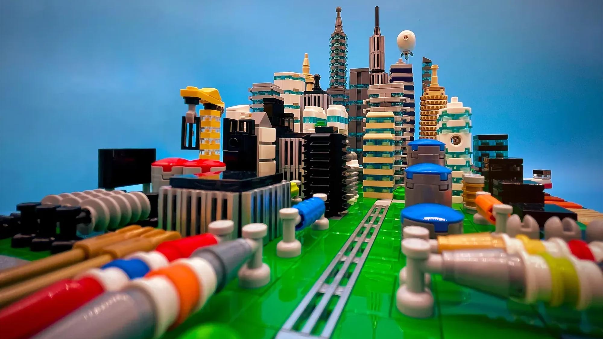 Someone Is A LEGO Ideas Set Of A Circuit Board City And Think It's Brilliant - SHOUTS